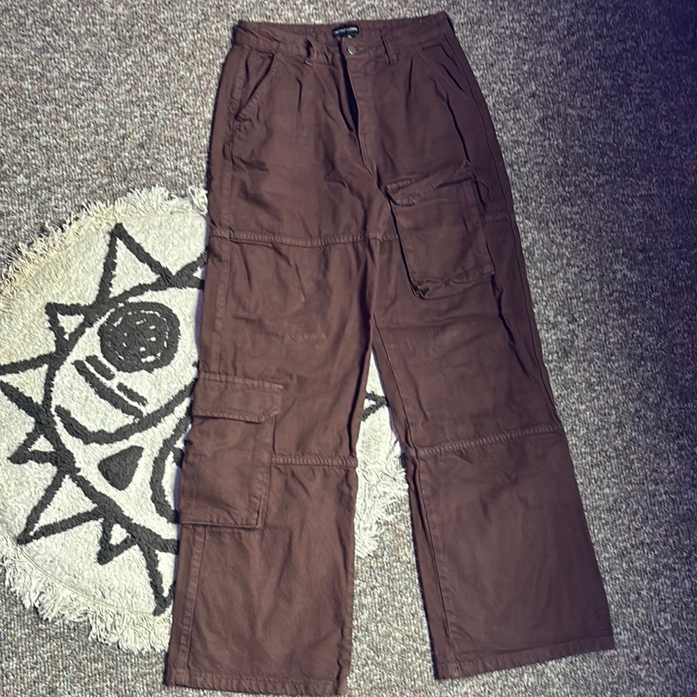 Men's Brown Cargo Pants